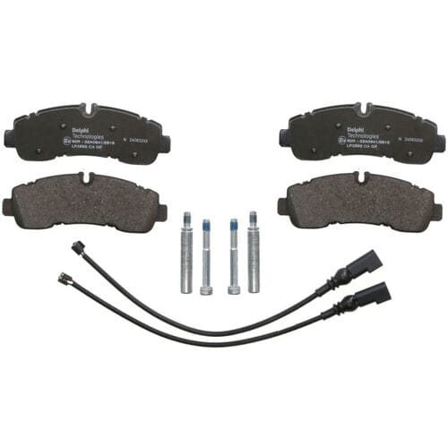Remblokset, schijfrem DELPHI LP3886