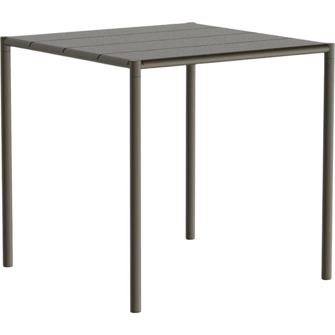 NINE Sinus tuintafel - dark green - 75,5 x 75,5 cm