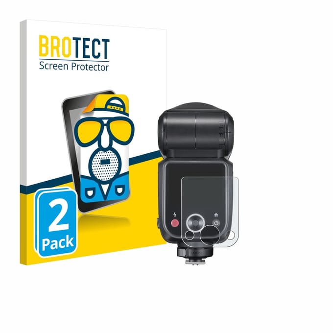 BROTECT - Screenprotector voor Godox V100 - Folie Beschermfolie matte 2 Stuks
