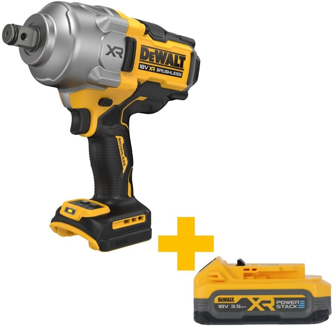 DeWALT DCF964N Accu slagmoersleutel 1898Nm 3/4 frictiering 18V XR Basic Body