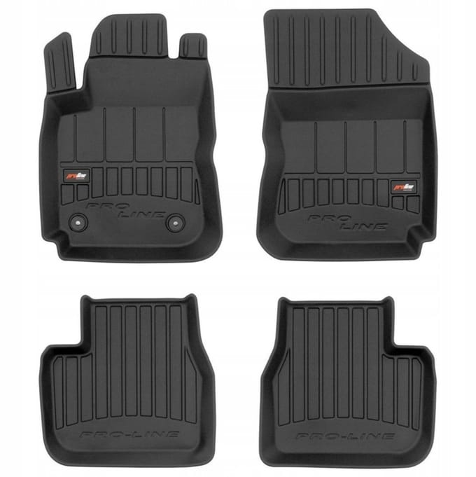 FROGUM 3D – Rubber Automatten voor CITROEN C4 Cactus (2014–2020) – TPE, Geurloos, 6cm Randen