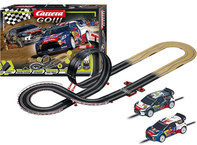 Carrera Go!!! Racebaan - GO!!! Super Rally - DS 3 WRC - 4,9m