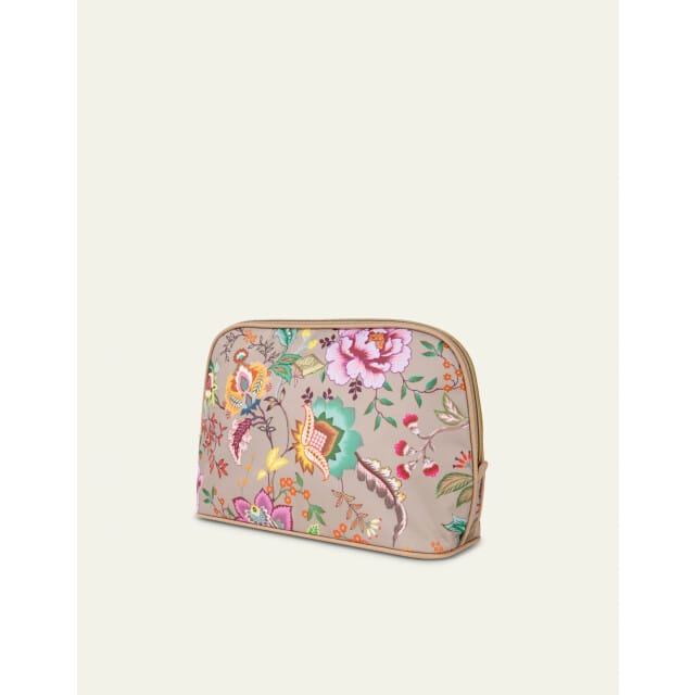 Oilily Chiara - Make-up tas - Dames - Met Spiegeltje - Waterdicht - Bruin - One size