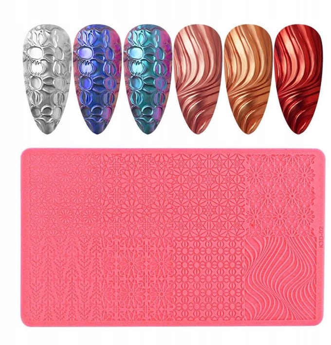 Born Pretty - Siliconen 3D Vorm - Nagelversiering - K3D-01 - Herbruikbaar