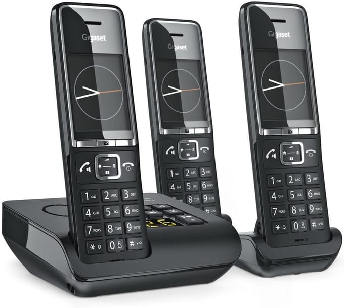 Draadloze Telefoon Set met Antwoordapparaat en Handsfree Functie