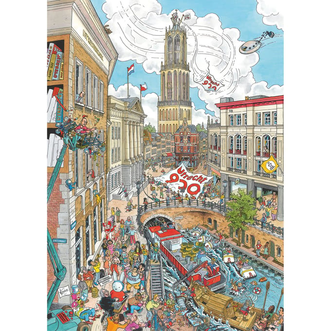 Ravensburger Fleroux - Utrecht 1000 stukjes Volwassenen puzzels