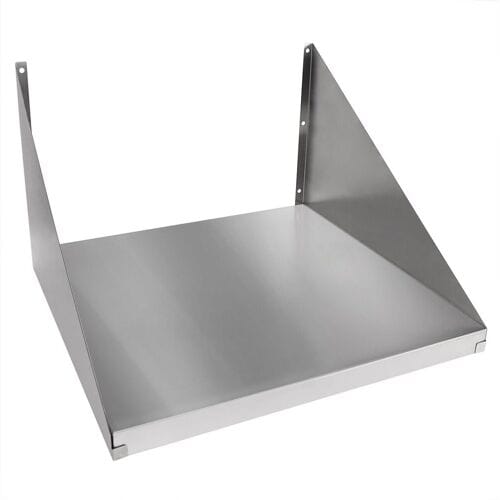 GGM Gastro Edelstahl Mikrowellenhalterung - 590 mm Zilver