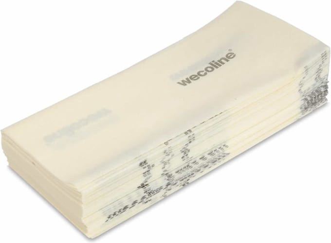 Stofwisdoek Geimpregneerd Geel | 60 x 25 cm 40 gram | 50 stuks