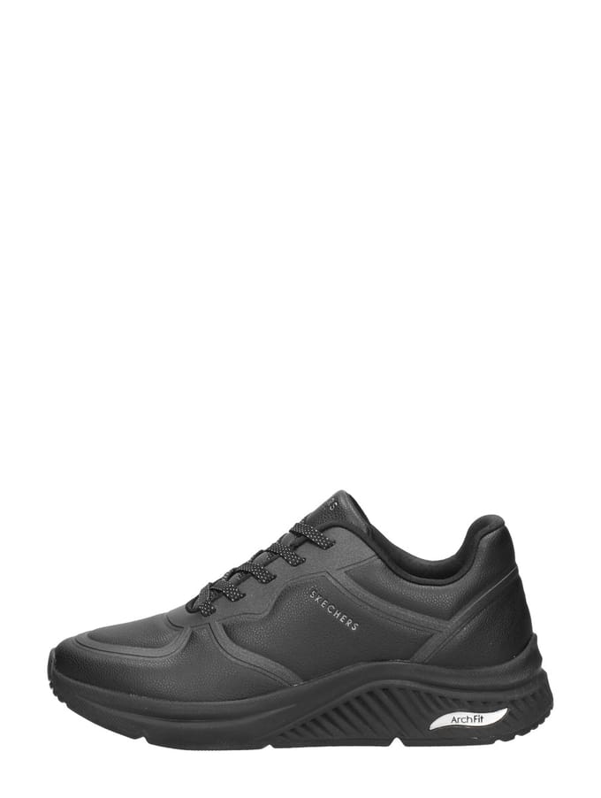 Skechers Arch Fit S-Miles- Mile Makers - Dames Sneakers - Zwart