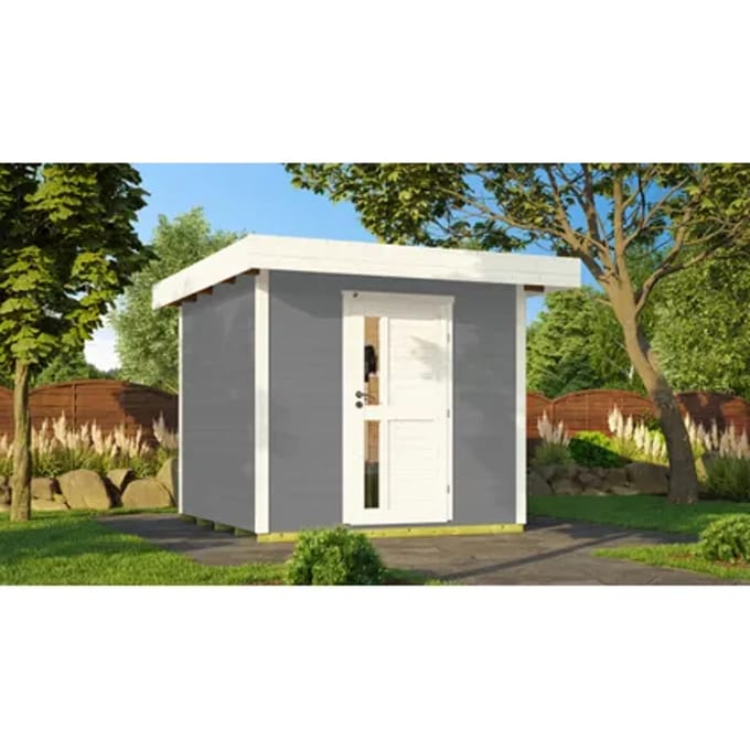 Weka Tuinhuis 172 - Grijs - 235x241cm