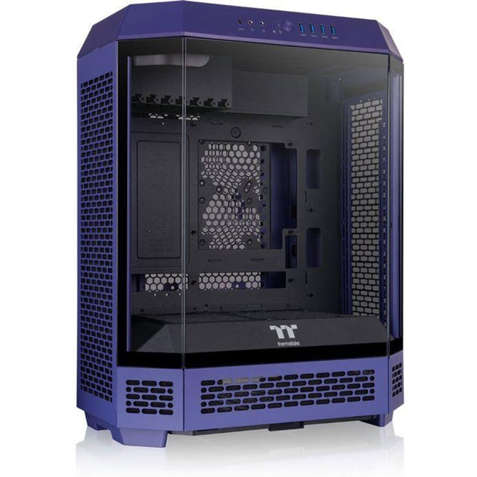 Thermaltake The Tower 600 Mid - PC Case - Behuizing - Gehard Glas - 2x140mm Ventilator - Blauw