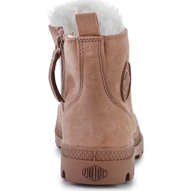 Palladium Pampa Hi Veterschoenen Hoog - gebroken wit - Maat 37