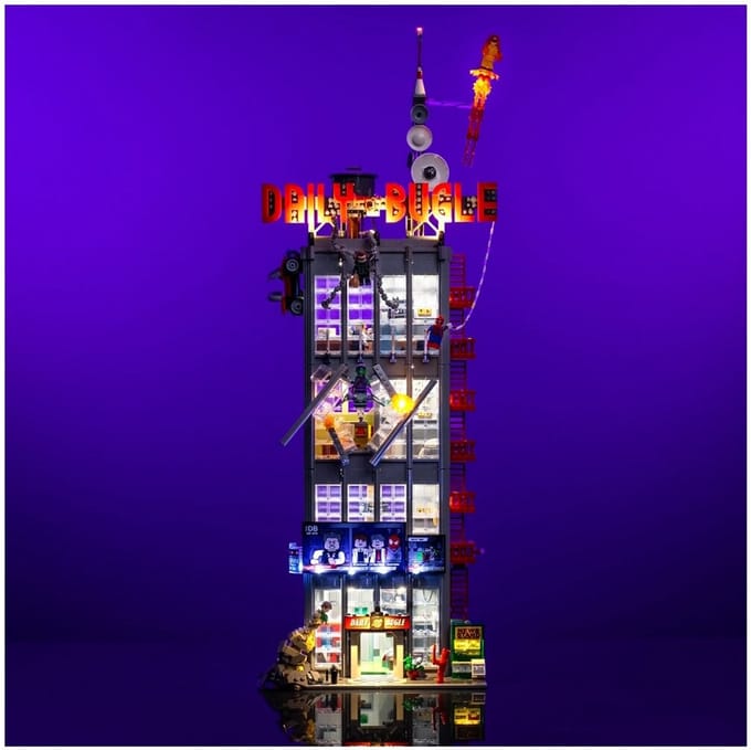 LMB 2.0 - Verlichtingsset geschikt voor LEGO® Daily Bugle 76178