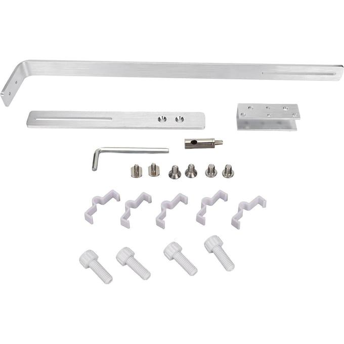Aquarium LED Tank Montagearm Aluminiumlegering Verstelbare Aquarium Hanglamp Bevestiging voor Aquaria white