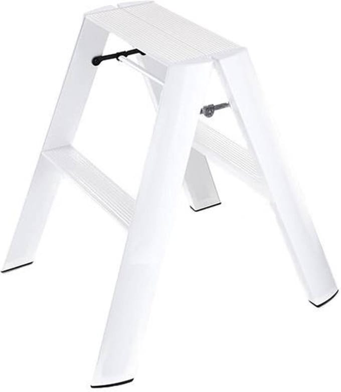 Hasegawa Design Trapladder - Wit - 2-staps - Lucano ML