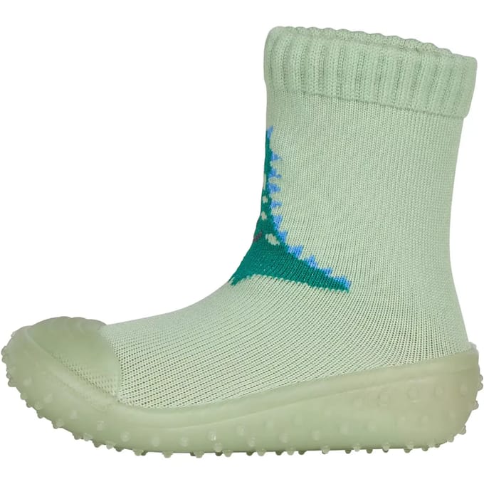 Avontuurlijke sokken met rubberen zool voor kinderen Sterntaler Dino