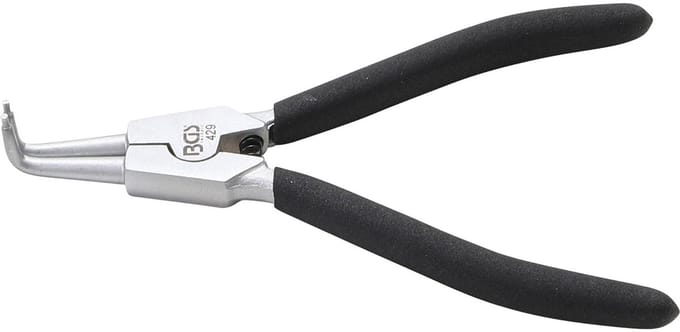 BGS Spreidringtang gebogen voor buitenste spreidringen 180 mm - 429
