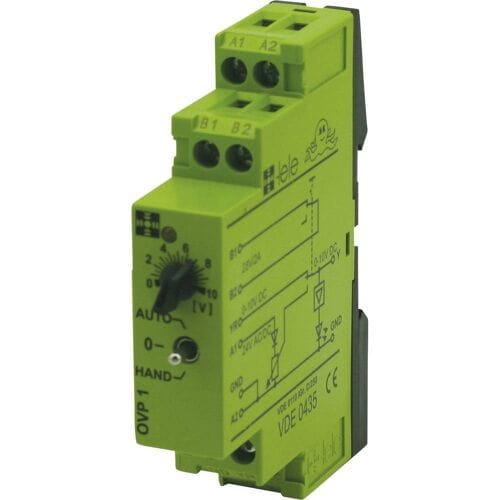 tele OVP1 24 V/AC/DC 0 - 10 V Koppelrelais 24 V/DC, 24 V/AC Piece 1 stuk(s)