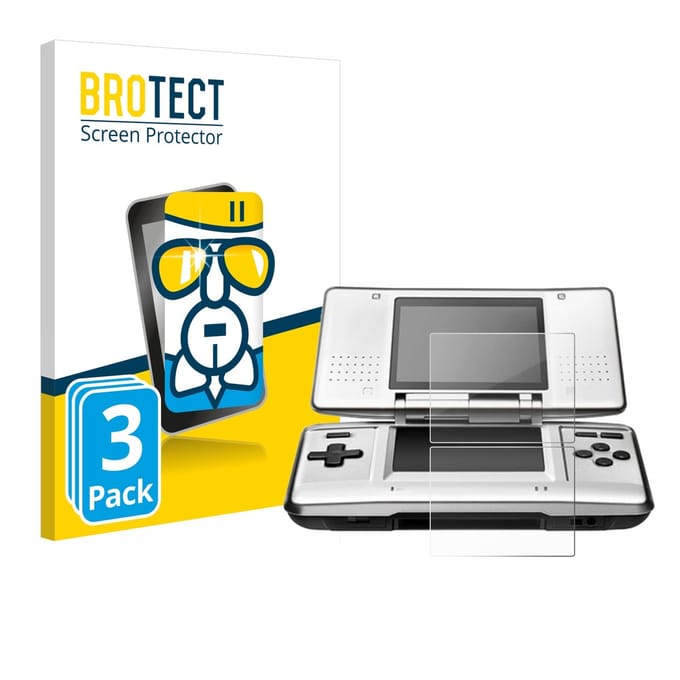 Screenprotector 3 Stuks voor Nintendo DS Beschermglas transparant