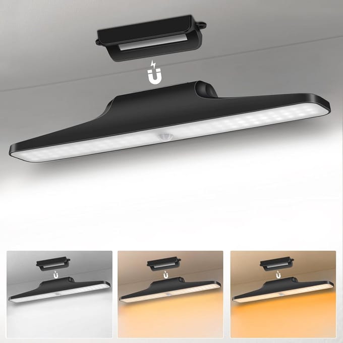 Draadloze LED Keukenlamp met Bewegingssensor - Oplaadbare Onderbouwverlichting voor Kast en Trap