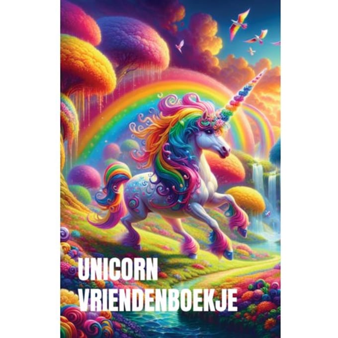 Unicorn Vriendenboekje Meisje - Andries B.V.