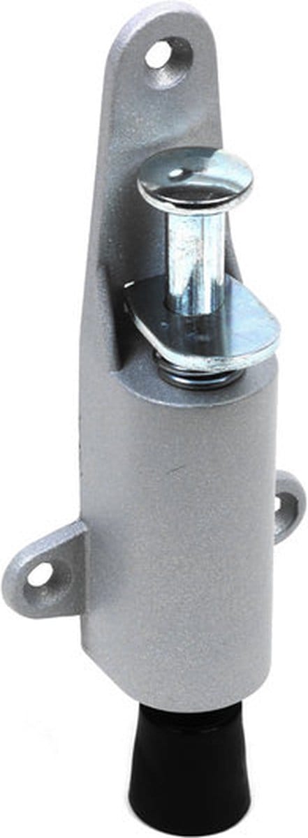 Deurvastzetter zilver, 122 mm
