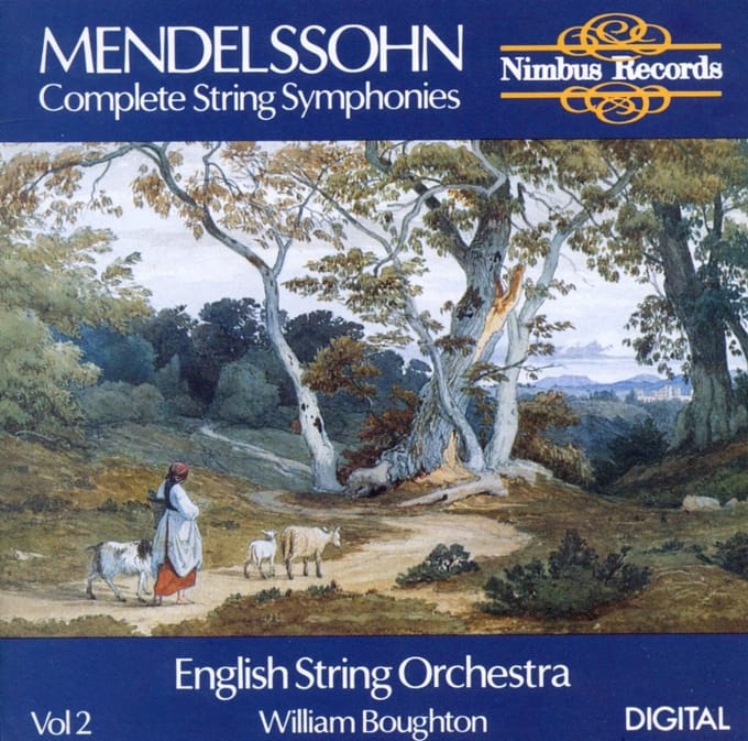 English String Orchestra, William Boughton - Mendelssohn: Complete String Symphonies Vol. 2 (CD)
