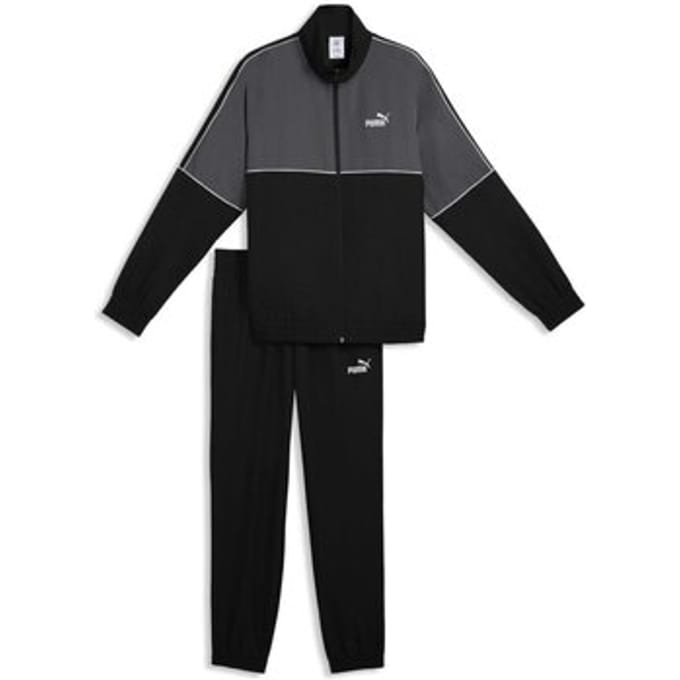 Woven Colorblock Suit