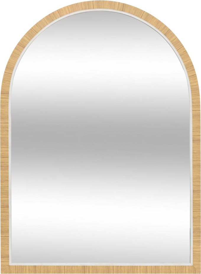 Atmosphera Thea Wandspiegel - 55x75cm - Donkerbeige