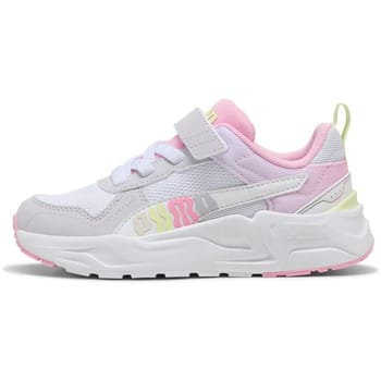 Puma Trinity 2 LT Come On AC+ meisjes sneakers roze wit