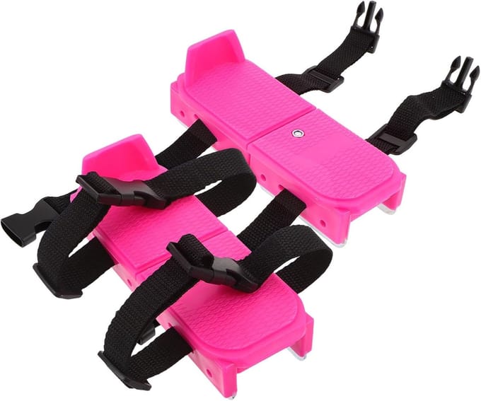 Kinder Schaatsen - IJsschaatsen Skates - Winterpret Leren - Dynamisch Verstelbaar - 16-21cm - Multicolor