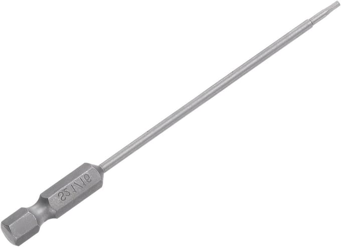 Hex Schroevendraaier Bits 1/16" en 1/4" Hex Shank, 100mm Lengte, Stalen Magnetische Boor Bits voor Auto Reparatie en Klussen