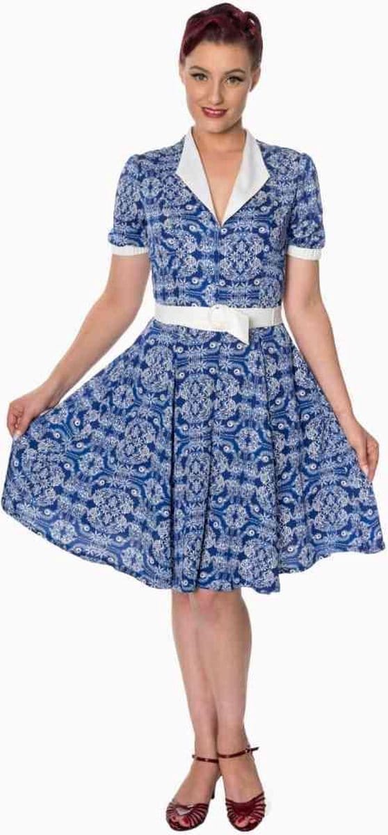 Dancing Days - CELESTIAL Flare jurk - M - Blauw