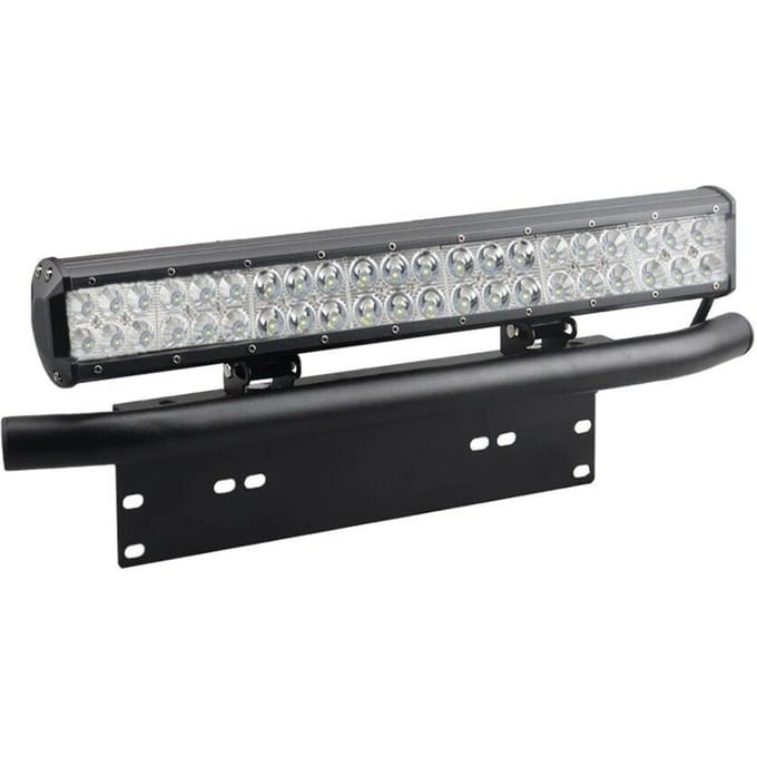 Support de montage pour barre lumineuse à LED noir