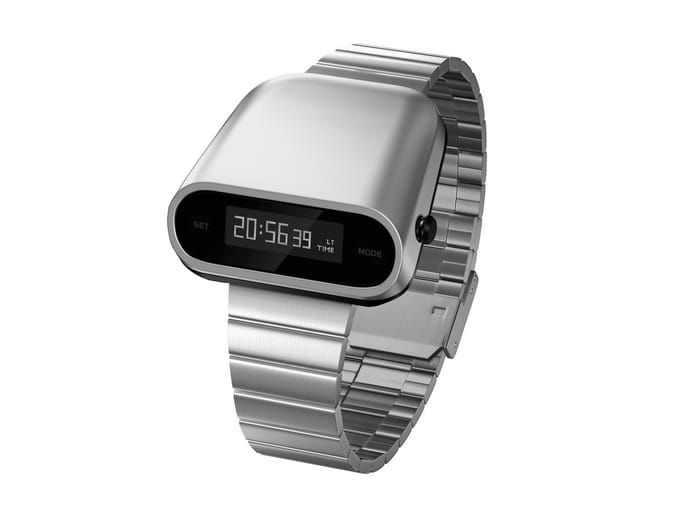SEKETO Roadster - Horloge 40mm Zilver Staal OLED