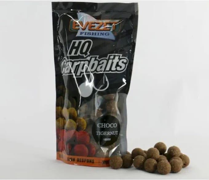 Evezet Boilie | 15MM 250 gram Choco Tigernut