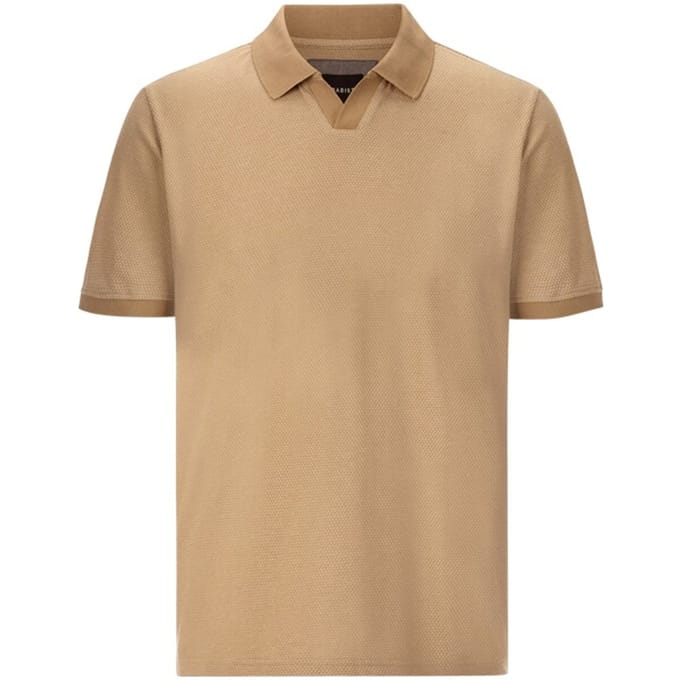 Babista herren Poloshirt - 52/54 - lichtbruin - Plus Size