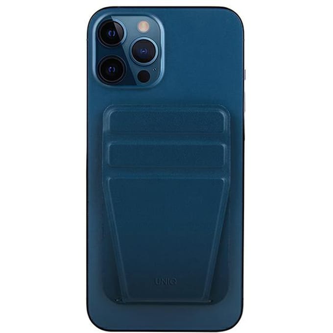 UNIQ - Lyft - magnetische snap-on standaard en kaarthouder blauw/blauw