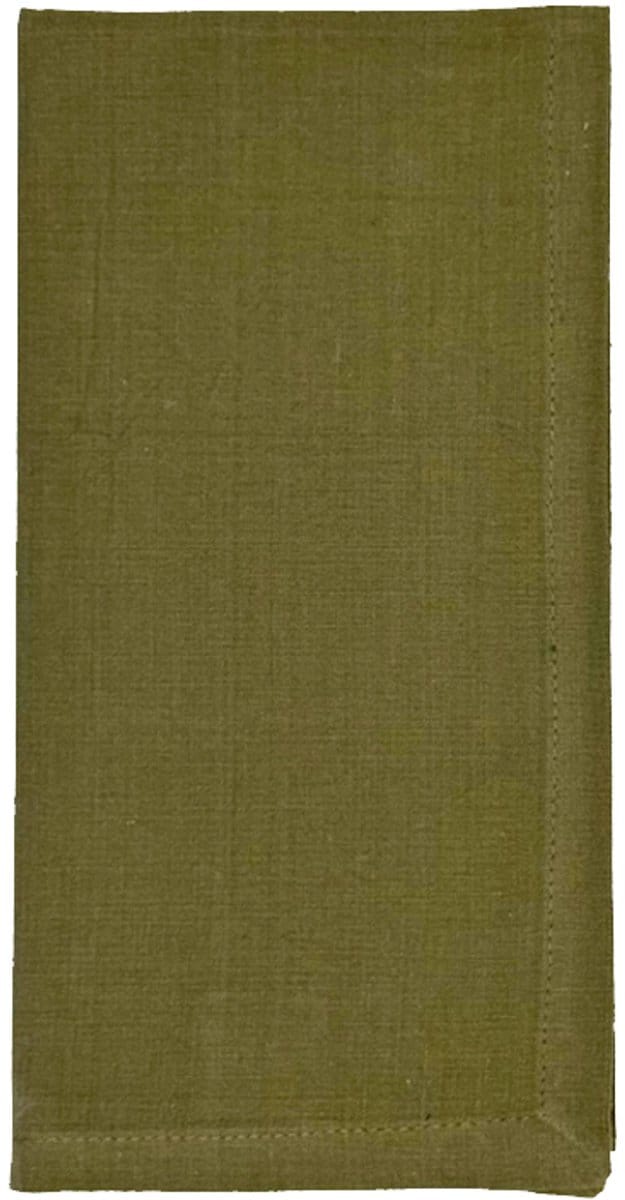 Fina servet olive - set van 8