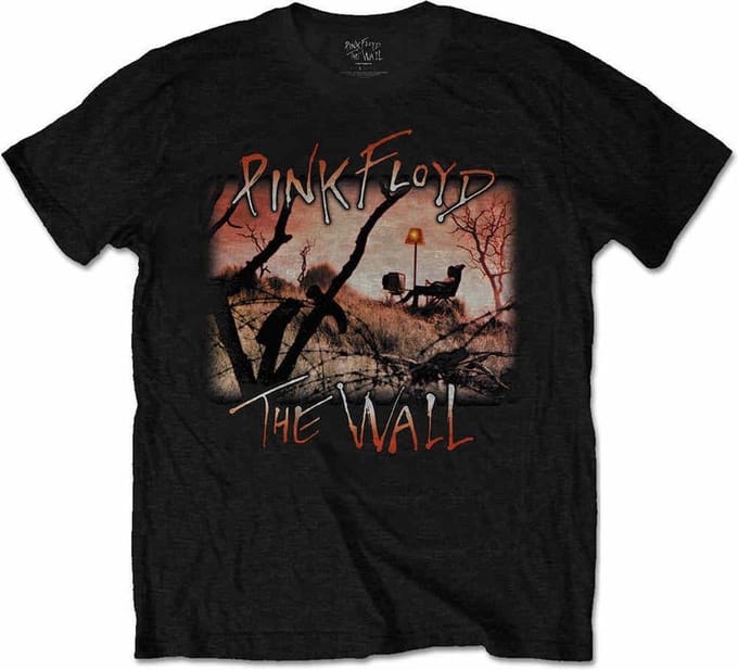 Pink Floyd - The Wall Meadow Heren T-shirt - M - Zwart