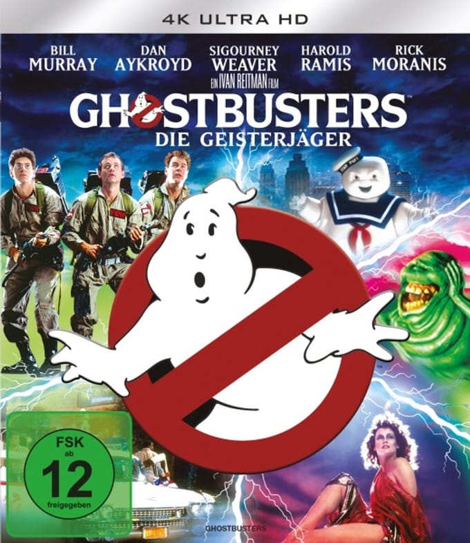 PLAION Ghostbusters Blu-ray 4K Ultra HD Duits, Engels, Frans, Italiaans, Pools, Russisch, Turks