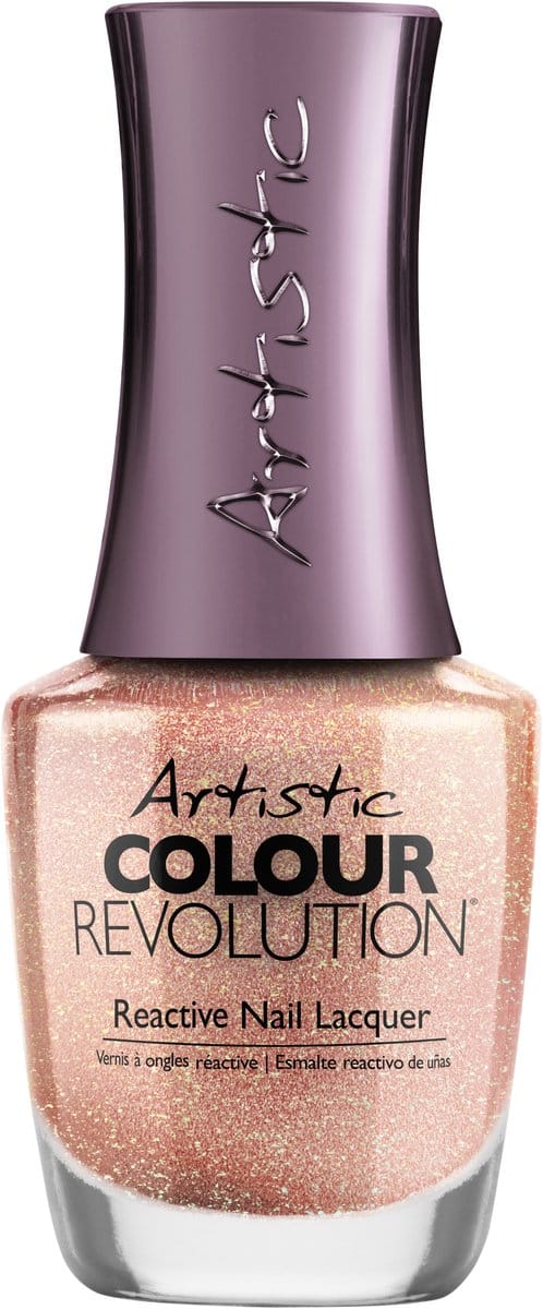 Artistic Nail Design Colour Revolution 'Abduct Me' (Chuncky Koper Glitter)