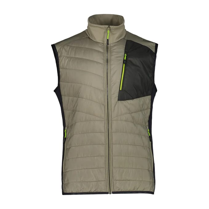 Hybride fleece mouwloze donsjas CMP Stretch