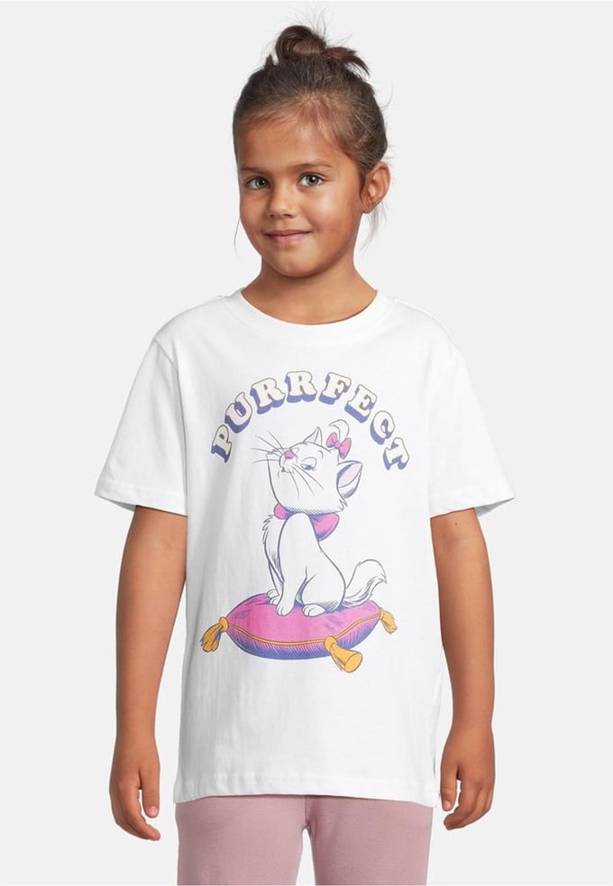 Mister Tee - Tshirt & Hoody 2 Pack Aristocats Kinder Tshirt - Kids 110/116 - Wit/Wit