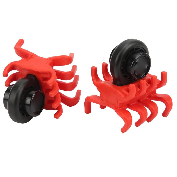 Harmonische Boogblad Schokdemper Boogledematen Krab Schokdemper Stabilisator voor Training SpelRood rood