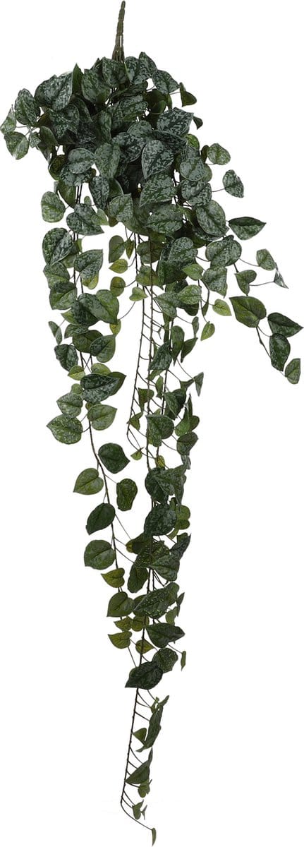 Mica Decorations Scindapsus Kunst Hangplant - H129 cm - Groen