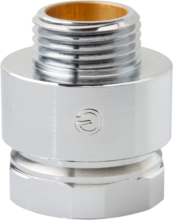 Watts beluchter 1/2" chroom
