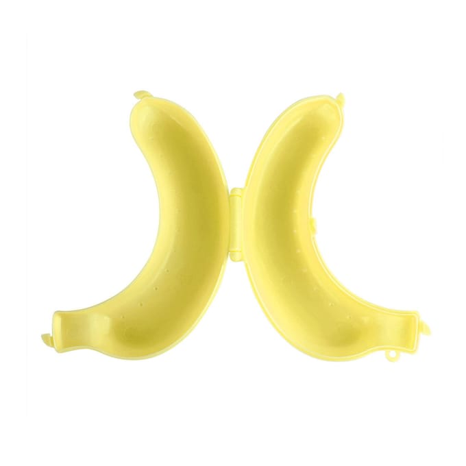 Schattige 3 Kleuren Fruit Banaan Beschermdoos Houder Case Lunchcontainer Opslag Nieuw