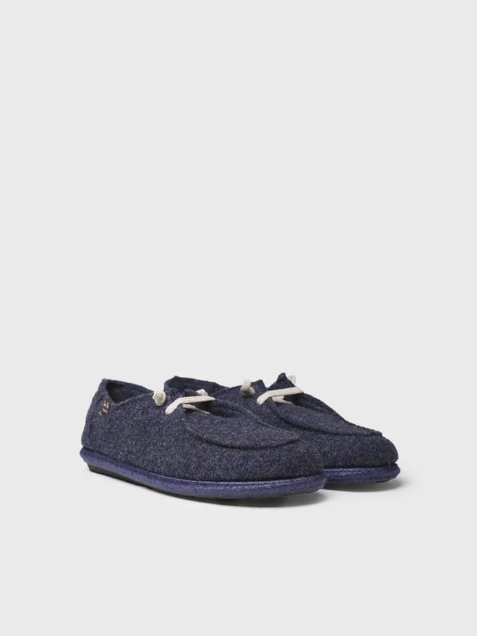 Herenslippers van gerecyclede wol | TIAGO-RW
