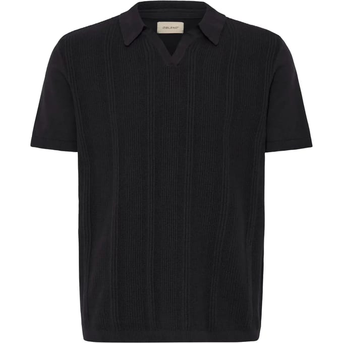 Blend - BHBARON SPLIT POLO NOOS - Heren - Gebreide truien